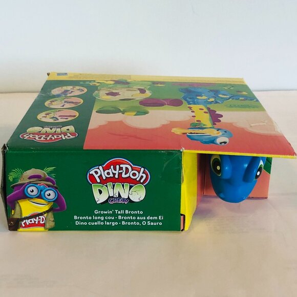 Brand New 🦕 Play-Doh Dino Crew Growing Tall Bronto 🦖 - Picture 12 of 12